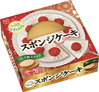 スポンジケーキプレーン丸6号