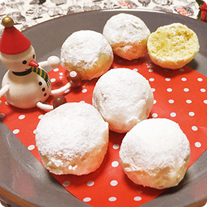 スノーボールクッキー