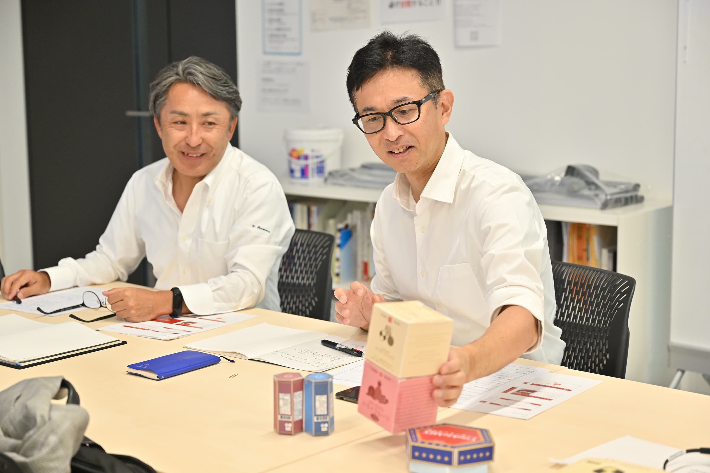 パッケージのモックアップが大好評！