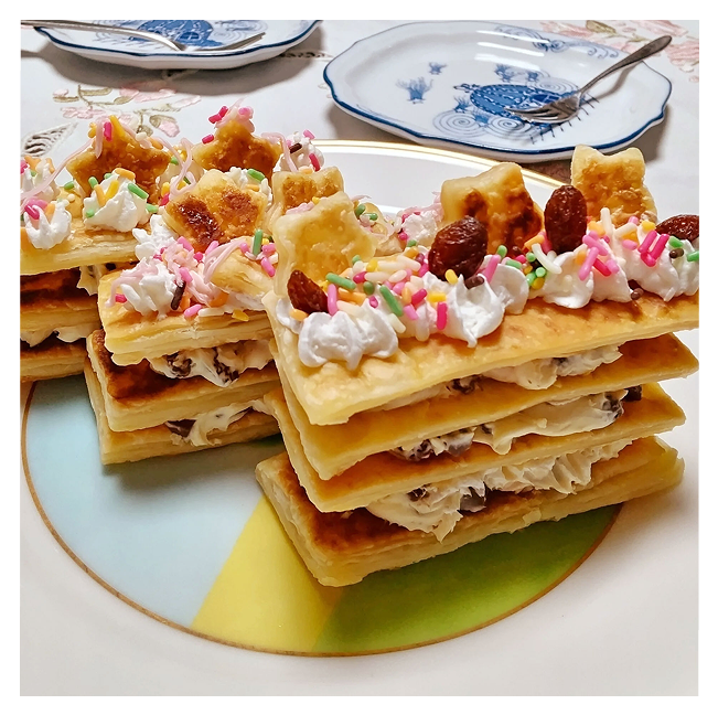 ルルとララのかわいいミルフィーユ