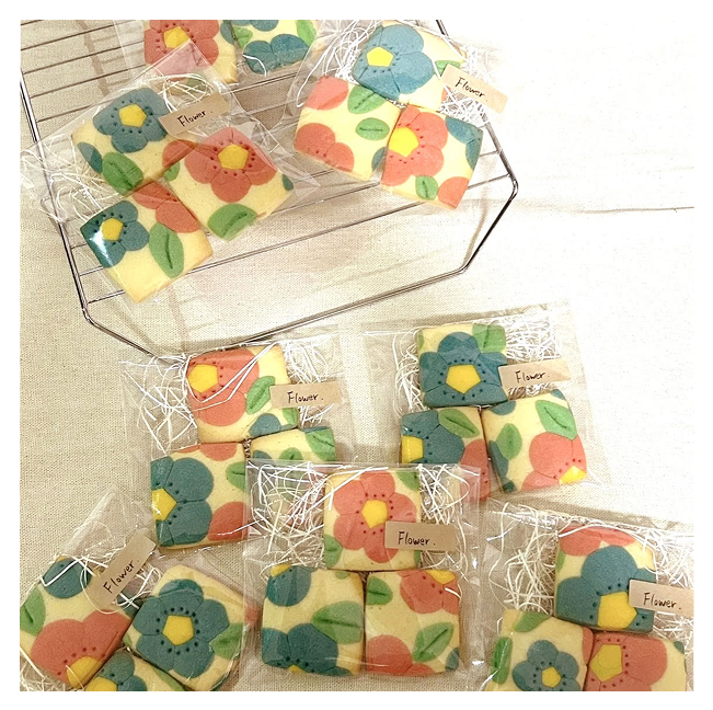 お花のクッキー