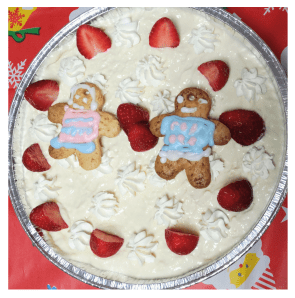 なかよしジンジャーマンクッキーレアチーズケーキ