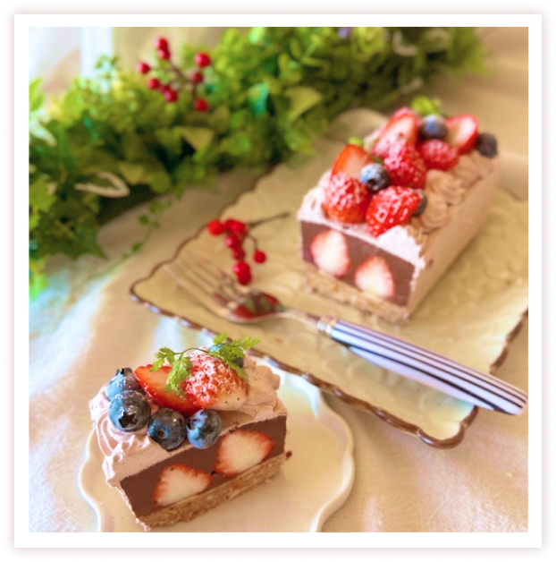 とろける濃厚生チョコケーキ