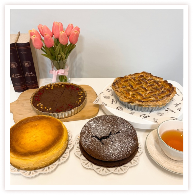 4種のご褒美ケーキ