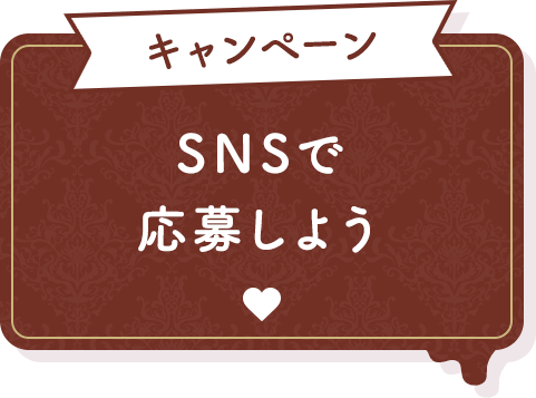 キャンペーン SNSで応募使用