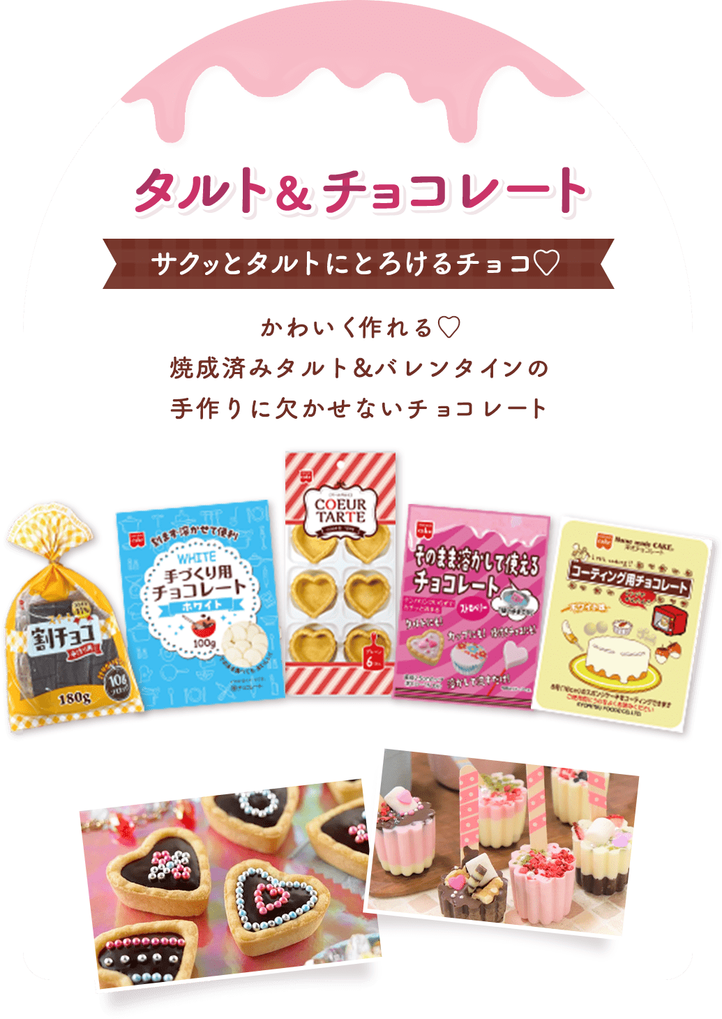 タルト＆チョコレート サクッととろけるチョコ