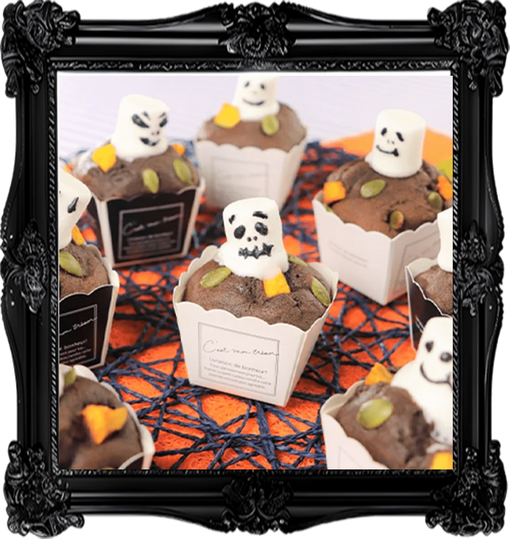 かぼちゃのおばけプリン