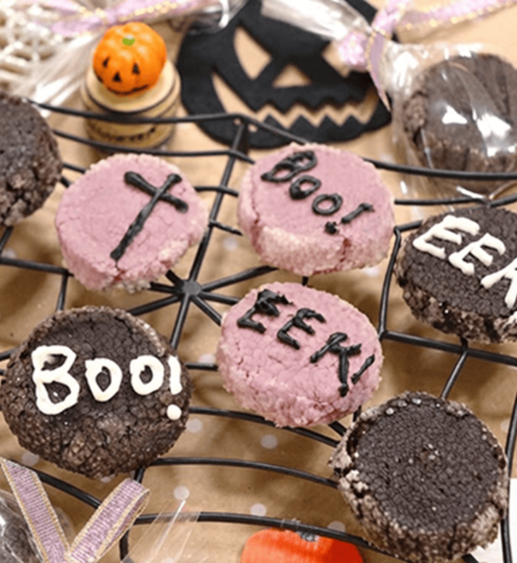 米粉のハロウィンクッキー