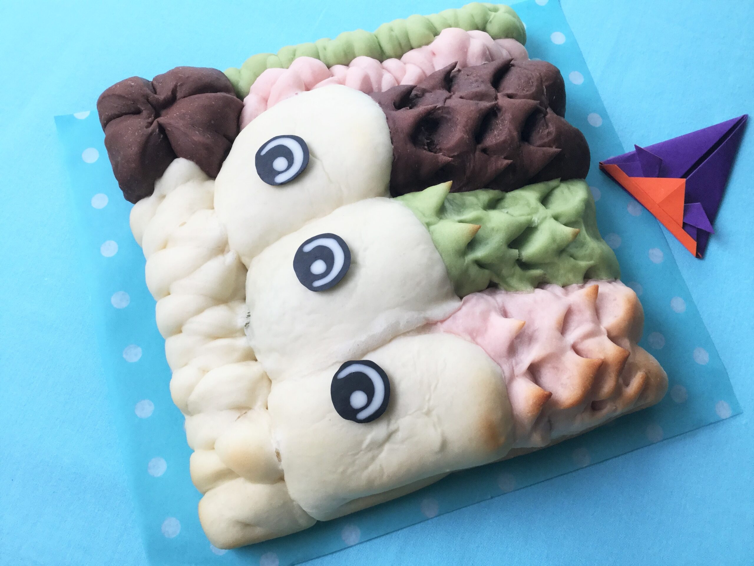 鯉のぼりちぎりパン