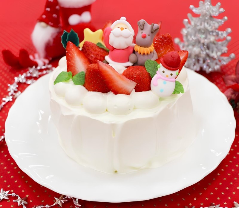 クリスマスケーキ～基本のデコレーション～