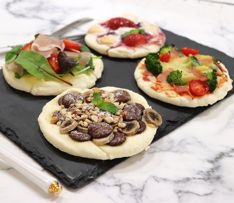 米粉のホットケーキミックスで作る!簡単ピザ