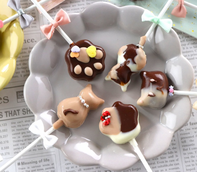 アレンジ！ねこポップチョコキット